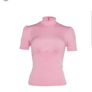 Laura Byrnes Medium Pink Victoria top